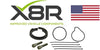 RANGE ROVER L322 2003-2005 WABCO AIR SUSPENSION COMPRESSOR PISTON RING REPAIR KIT PART: X8R45