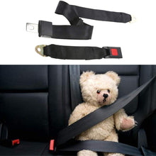 AIRKOUL Universal Lap Seat Belt，Automotive Seatbelt 2 Point Adjustable Safety Seat Belt for Go Kart, Club Golf Cart Black