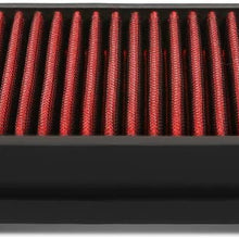 DNA Motoring AFPN-043-RD Drop In Panel Air Filter [For 92-11 Mercury Grand Marquis/Marauder]