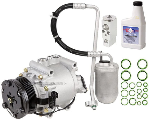 AC Compressor & A/C Repair Kit For Ford Five Hundred 500 Mercury Montego 2005 2006 2007 - BuyAutoParts 60-80374RK New