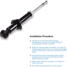 Shocks and Struts,ECCPP Rear Pair Shock Absorbers Strut Kits Compatible with 2003 2004 2005 2006 Pontiac Vibe,2003 2004 2005 2006 2007 2008 Toyota Corolla/Matrix 344612 71373