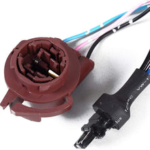 FOORDAY 50W 6ohm 3157B Double Resistance Line Led Load Resistors Connector for Turn Signal Bulb DRL LED Canbus Decoder (2 Pcs)