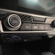 GZXinWei Center Console Panel Trim ABS Carbon Fiber Style Interior Decoration Accessories for Honda 10th Gen Civic 2016 2017 2018 2019 2020