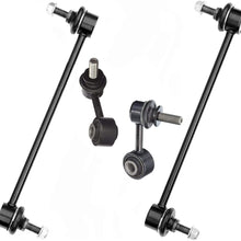 4 PC Front and Rear Sway Bar Link Kit For Certain Buick lacrosse, Malibu and Chevrolet Impala