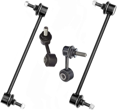 4 PC Front and Rear Sway Bar Link Kit For Certain Buick lacrosse, Malibu and Chevrolet Impala