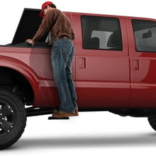 AMP Research 75400-01A BedStep2 Retractable Truck Bed Side Step for 1999-2013 Silverado/Sierra (Dually requires 75610-01A for install), All Beds