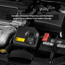 Loraffe Under Hood Animal Repeller Ultrasonic Rodent Repellent LED Rodent Strobe Light Ultrasound Device Vehicle Protection for Automotive, Lights to Keep Away Rats from Your Car Engine Garage