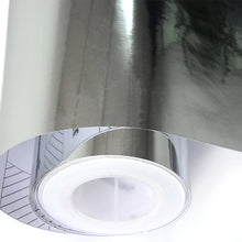 TECKWRAP 11.5" x 60" Chrome Mirror Silver Vinyl Wrap Adhesive Car Sticker Decal Film