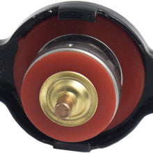 High Pressure 1.8 Radiator Cap Temperature Gauge Fit for Honda Kawasaki Suzuki Yamaha Select Motorcycle ATV Models-1.8 Bar, 25.6psi