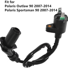 WFLNHB Ignition Coil Fit for Polaris Outlaw 90 2007-2014, Fit for Polaris Sportsman 90 2007-2014