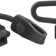 CURT 58761 Vehicle and Trailer-Side 4-Pin Flat Wiring Harness Dust Covers, 2-Pack