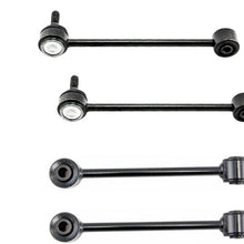 Detroit Axle - 4pc Front and Rear Sway Stabilizer Bars Kit for 2006-2010 Jeep Commander - [2005-2010 Jeep Grand Cherokee ex.SRT]