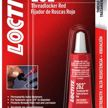 Loctite 487231 Threadlocker 262 High Strength Tube, Red, 6-ml, 0.2 Ounces
