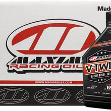 Maxima Racing Oils CS30-05901-12PK-12PK 10W-40 V-Twin Mineral Engine Oil - 384 oz., (Pack of 12)