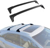 ANTS PART Roof Rack Crossbars for Lexus RX350 RX450H 2016-2021 Car Top Luggage Carrier Bar Black (Fits Non-Panoramic Glassroof)