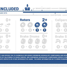CRK15250 REAR Premium Grade OE 330 mm [2] Brake Rotors [ fit Escalade Avalanche Sierra Silverado Suburban Tahoe Yukon ]
