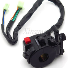 AfterMokit Replacement Turn Signal Switch for Yamaha SRZ150 SRZ125 with 7/8 inch Handlebar Left Side Horn Beam Black