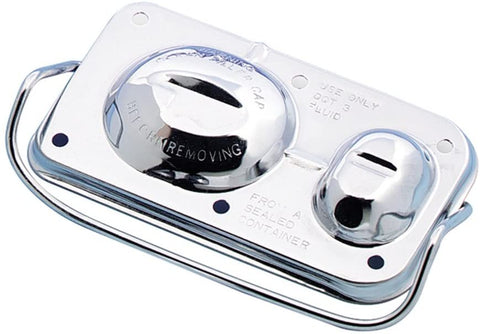 Mr. Gasket Chrome Master Cylinder Cover Gm