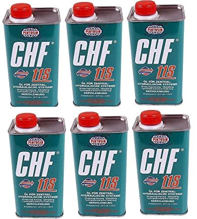 Set of 6 BMW Porsche Bentley Power Steering Hydraulic System Fluid Pentosin G002000