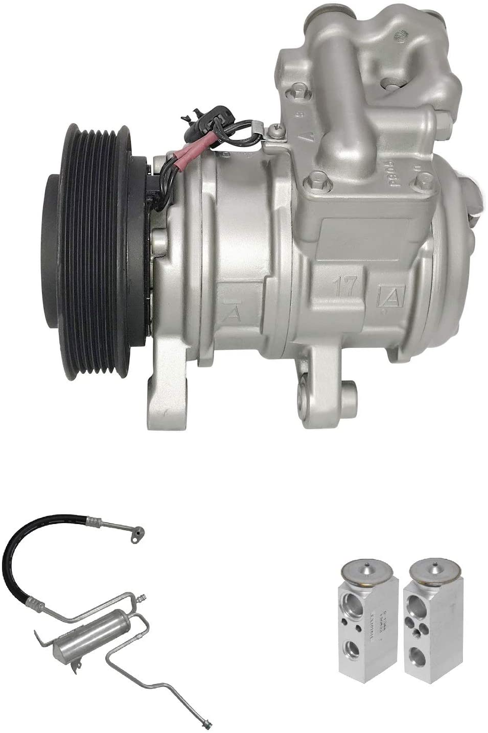 RYC Remanufactured AC Compressor Kit KT CI17