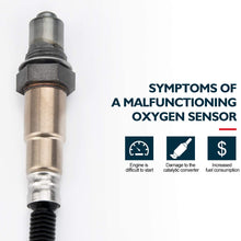 KAX 15733 Oxygen Sensor, Original Equipment Replacement 15733 Heated O2 Sensor Air Fuel Ratio Sensor 1 Sensor 2 Upstream Downstream 1Pcs