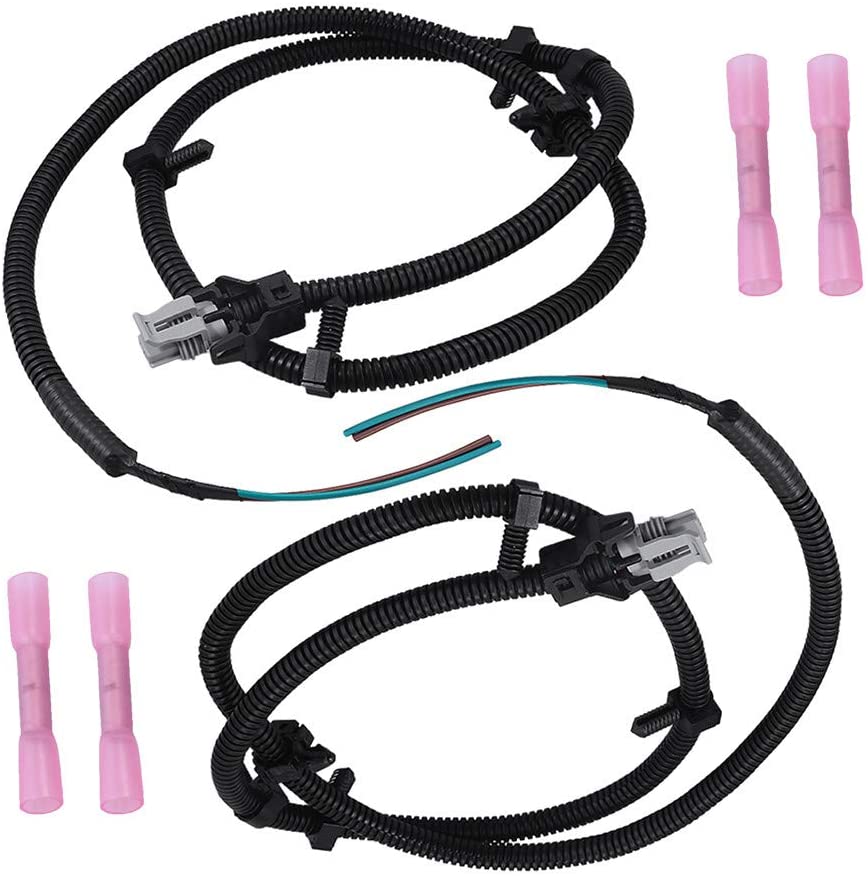 10340315 ABS Wheel Speed Sensor Wire Harness Plug Pigtail For Buick Century Chevrolet Corvette Impala Monte Carlo Oldsmobile Intrigue Pontiac Grand Prix (2Pcs)