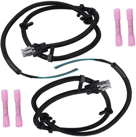 10340315 ABS Wheel Speed Sensor Wire Harness Plug Pigtail For Buick Century Chevrolet Corvette Impala Monte Carlo Oldsmobile Intrigue Pontiac Grand Prix (2Pcs)