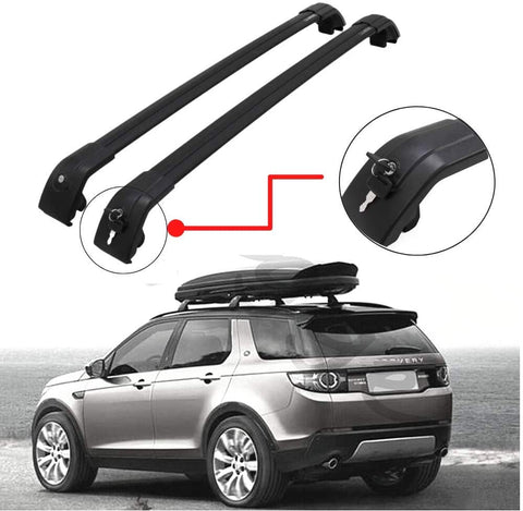 Roof Rack Cross Bars Fit for Land Rover Discovery Sport 2015-2020 Aluminum Cross Bar for Rooftop Cargo Carrier Bag Luggage Kayak Bike Snowboard Skiboard