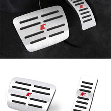 TTCR-II Pedal Covers for Audi A4 A5 A6 A7 A8 Q5 SQ5 and Porsche Macan, No Drill Anti-Slip Aluminum-Alloy Brake and Gas Pedal Pad (Automatic Transmission, 2 Sets)