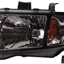 TYC 20-6672-01-1 Honda Ridgeline Left Replacement Head Lamp