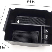EVTIME for Jeep Wrangler JK and JKU Accessories 2011-2018 Center Console Organizer Tray