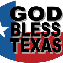 Knockout 808H 'God Bless Texas' on Texas Flag