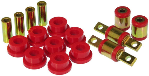 Prothane 8-310 Red Rear Upper and Lower Control Arm Bushing Kit