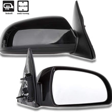 SCITOO LEFT Driver Black Side View Power Heated Mirror fit 06-10 Hyundai Sonata Rearview Mirror (LEFT Mirror ONLY)