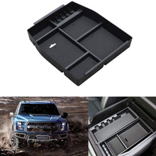 Lyon cover Center Console Armrest Insert Organizer ABS Tray Storage Box Container with USB Hole for Ford F150 2015 2016 2017 2018 2019 | Warranty 1 Years |