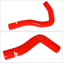 For Acura RSX DC5 K20A JDM 3 Ply Nylon Silicone Radiator Coolant Hose Pipe Kit Red