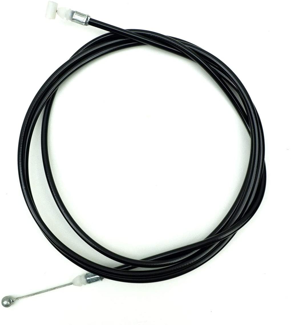 Nonstops Hood Bonnet Lock Release Control Cable Black Fits Toyota Corolla 1979 1983