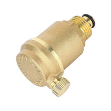 PQ-4 Male Threaded Exhaust Valve, Automatic Air Conditioning Vent Valve Needle Type - Brass(1/2")