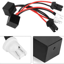 Hlyjoon Car Error Free Decoder 2pcs T10 LED Headlight Decoder Device Anti-Flicker Resistors Error Canceller Car Vehicles LED Headlight Decoder