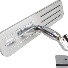 Ball Milled Billet Aluminum Interior Rear View Mirror