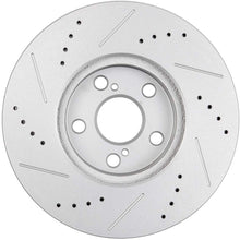 cciyu Rotors Drilled Slotted Brake Rotor Disc fit for 2009-2010 for Pontiac Vibe,2009-2019 for Toyota Corolla,2009-2013 for Toyota Matrix
