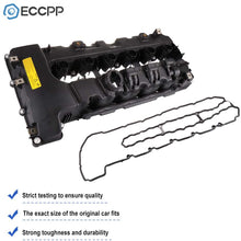 ECCPP Valve Cover with Valve Cover Gasket for 2007-2014 BMW 135i 335i 335is 335xi 535i 535i 740i 740iL X6 Z4 Compatible fit for Engine Valve Covers Kit