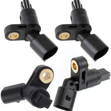 AUTEX 4PCS ABS Wheel Speed Sensor Front & Rear 1J0927803 1J0927807B 1J0927804 ALS470 ALS522 ALS465