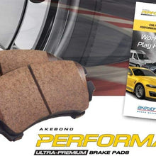 Akebono ASP606A Ultra-Premium Ceramic Rear Brake Pads