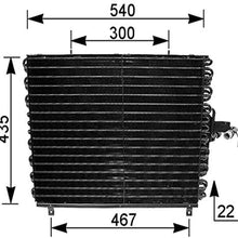 MAHLE Behr AC 166 000S A/C Condenser