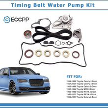 ECCPP Timing Belt Water Pump Kit Fit for 1987-2001 Toyota Camry Celica RAV4 Solara 2.0L 2.2L DOHC 3SFE 5SFE