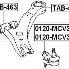 FEBEST TAB-463 Front Control Arm Bushing