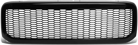 DNA MOTORING GRF-OH-016-BK ABS Front Bumper Badgeless Honeycomb Mesh Grille w/Frame fit 99-04 Ford F-250 SD, F-350 SD, F-450SD, F-550SD