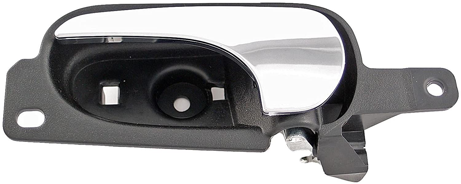 Dorman 82555 Rear Driver Side Interior Door Handle for Select Buick Models, Black and Chrome