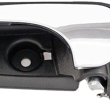Dorman 82555 Rear Driver Side Interior Door Handle for Select Buick Models, Black and Chrome